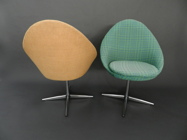 Pair of armchairs mod. Pluto