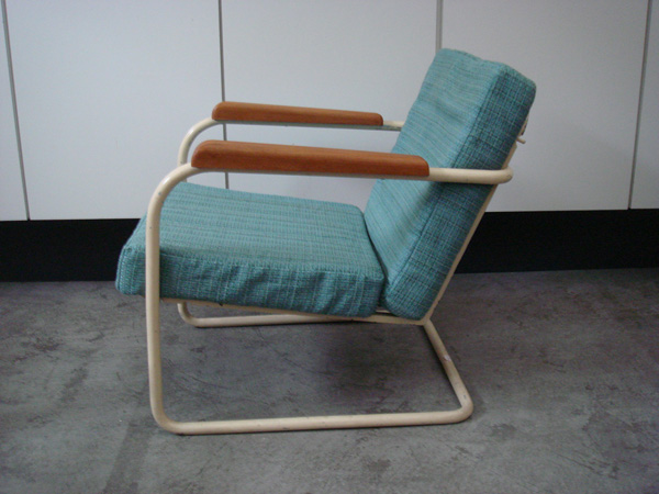 Swiss Bauhaus adjustable armchair