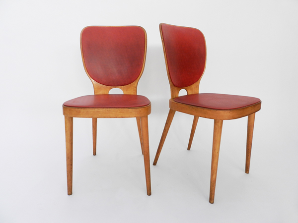 6 Chairs mod. Kreuzzargen Stuhl