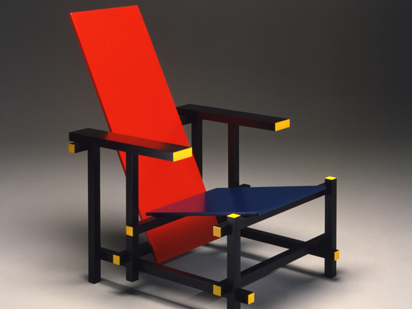 mod. Red & Blue Chair