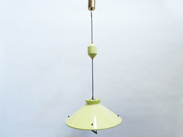 Adjustable hanging lamp