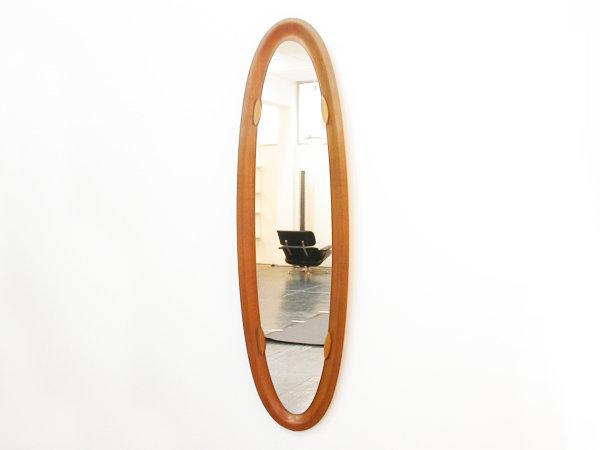 Wood mirror