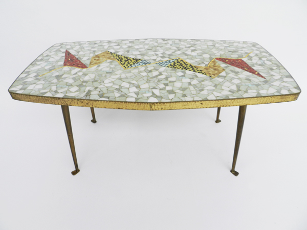 Mosaic coffee table