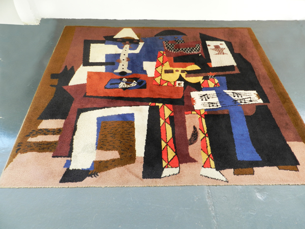 Rug mod. Three Musicians