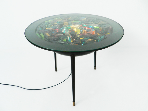 Illuminated coffee table