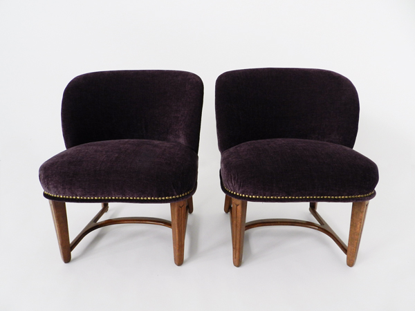 Pair of «Camera» armchairs