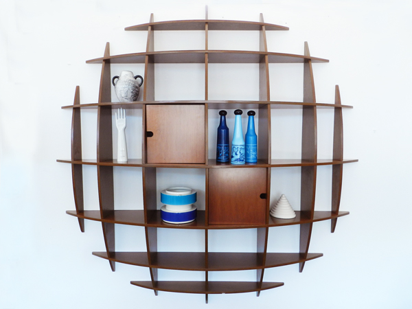 Round bookshelf mod. Ticho/B