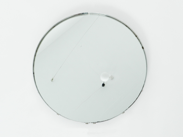 Steel italian mirror