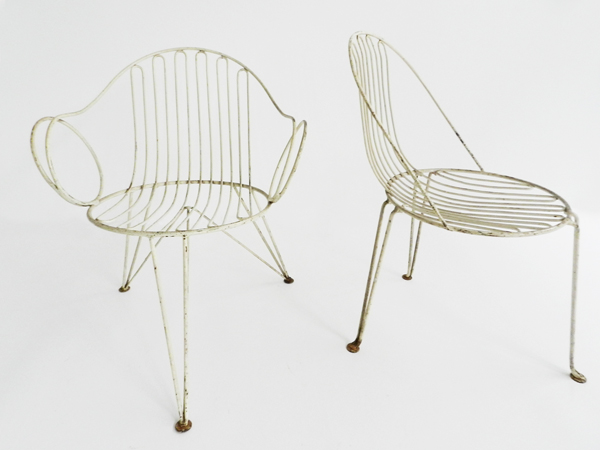 Set of 4 iconic garden chairs