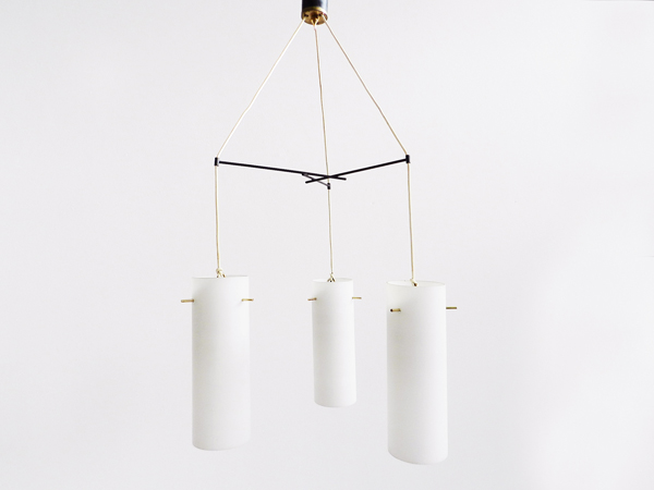 Three tubes hanging lamp