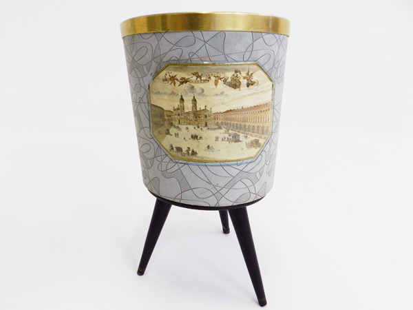 Italian 1950 wastepaper basket