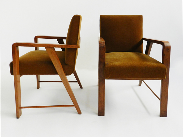 1940 Pair of armchairs