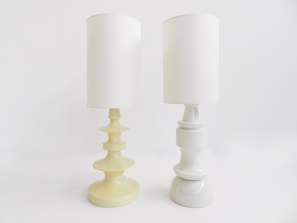 Pair of elegant table lamps