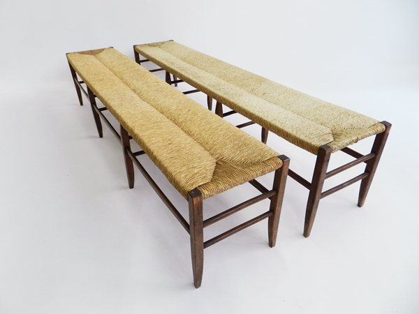 Pair of long benches