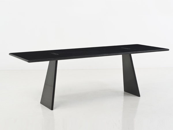 Black marble table mod. Asolo
