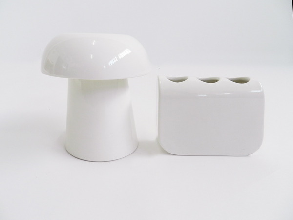 Pair of small ceramic vases
