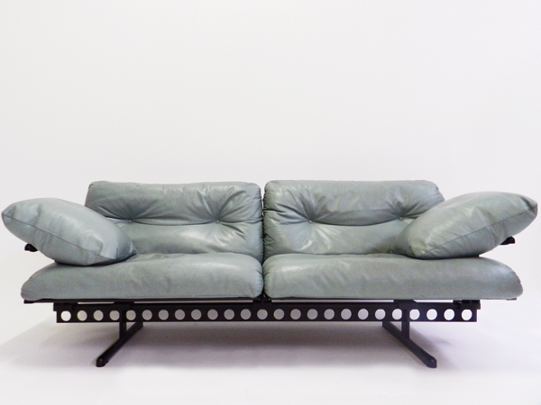 Leather sofa mod. Ouverture