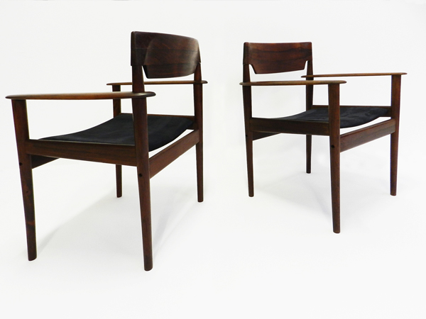 3 Danish Armchairs