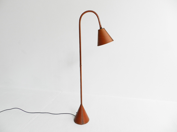 Hermès Leather Floor Lamp