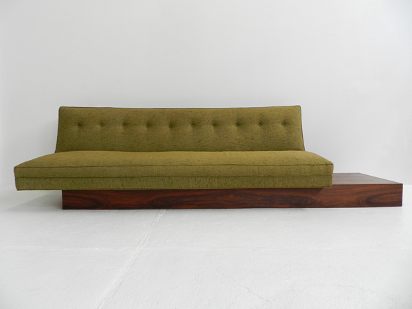 Asymmetrical sofa