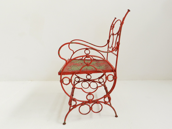 6 French garden chairs