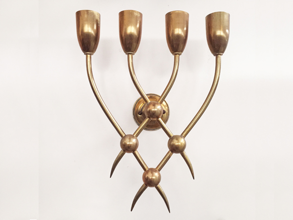 Brass Sconce