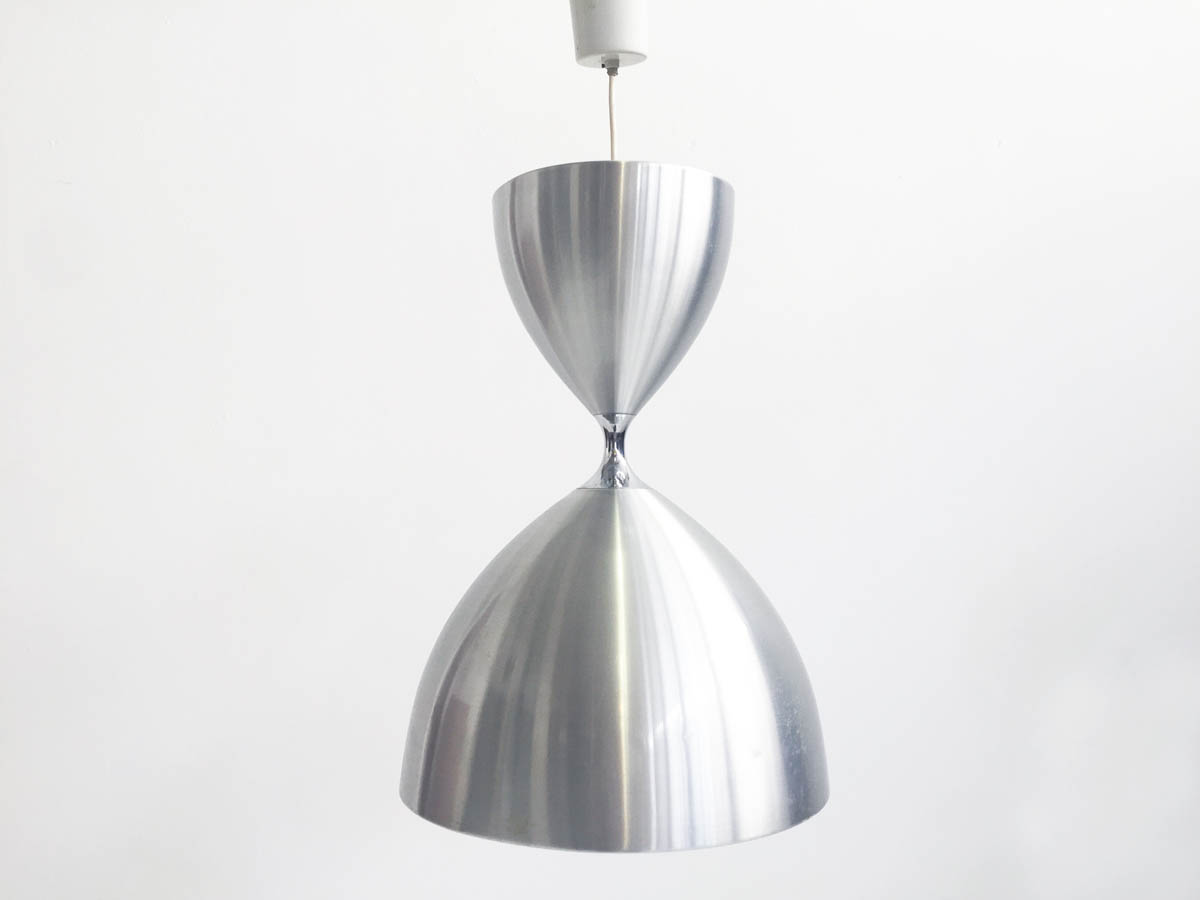 "Hourglass" Aluminum Hanging Lamp