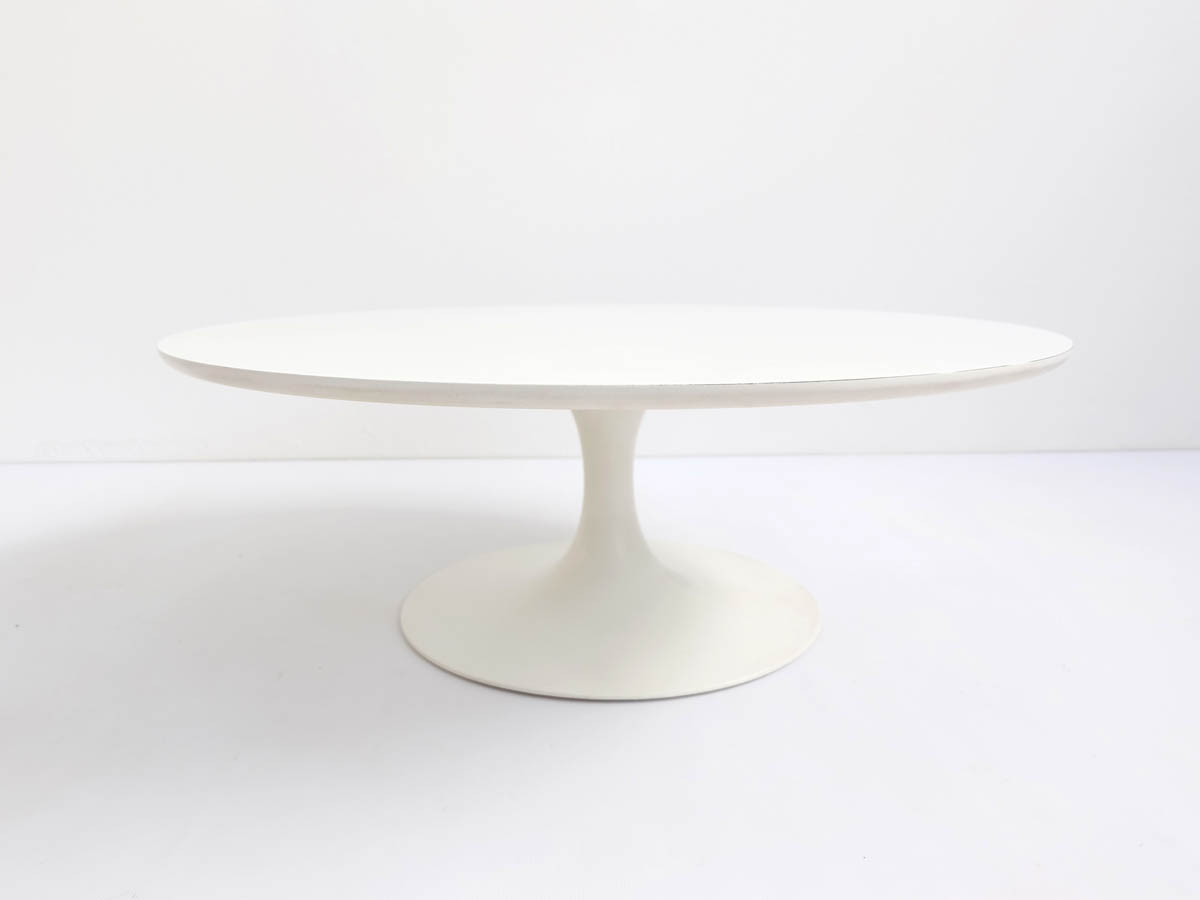 Round tulip coffee table