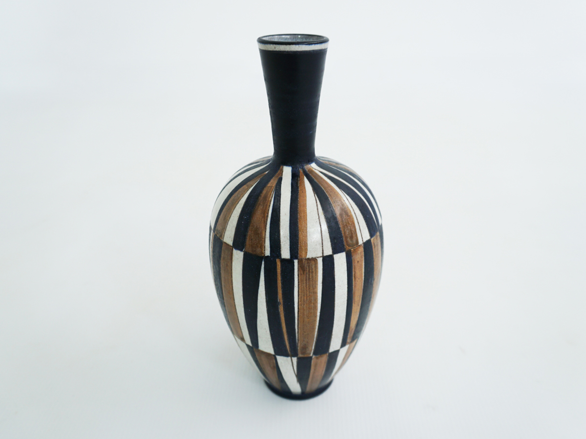 Swiss Tribal Ceramic Vase