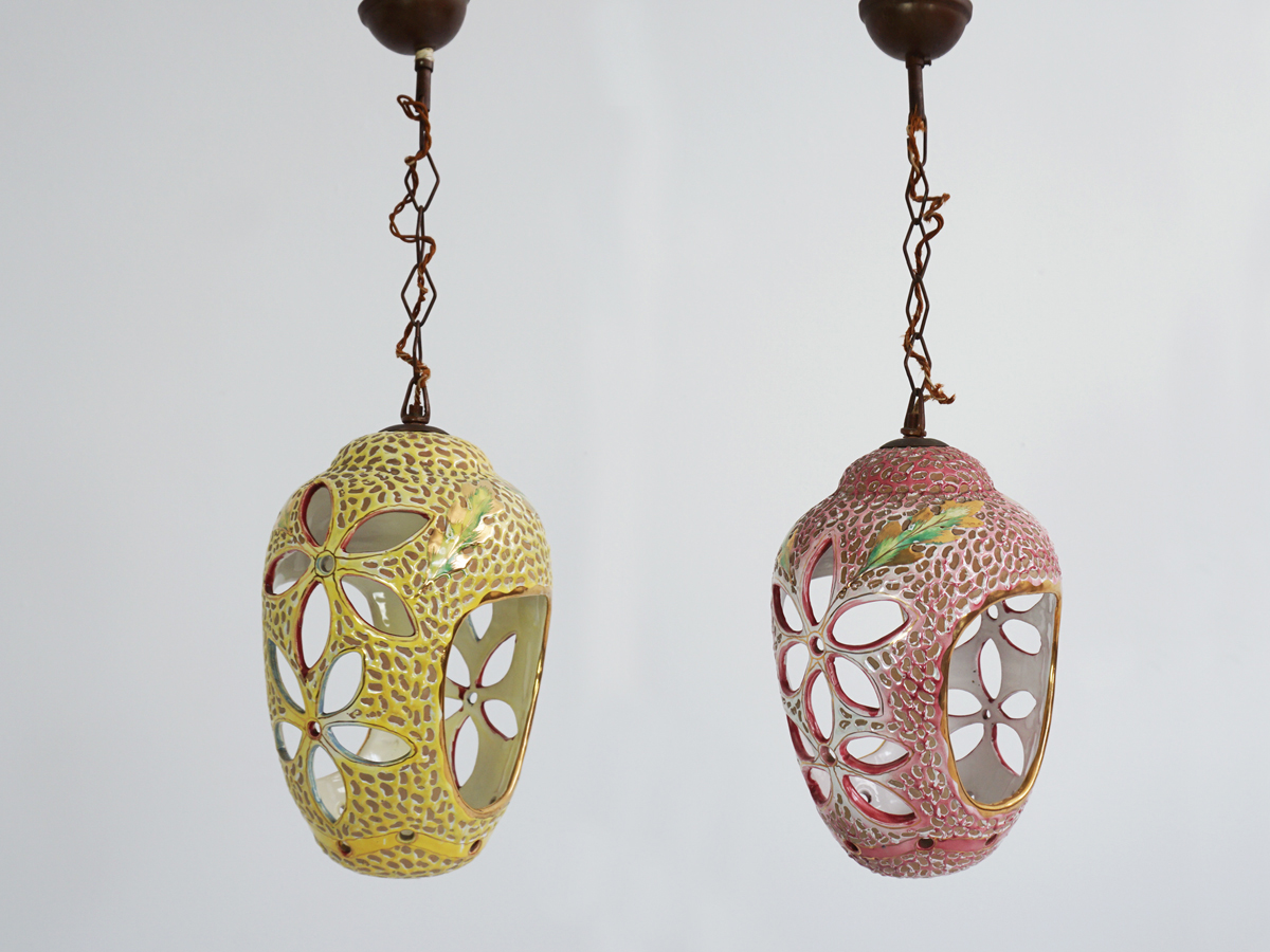 Kitch ceramic pendants