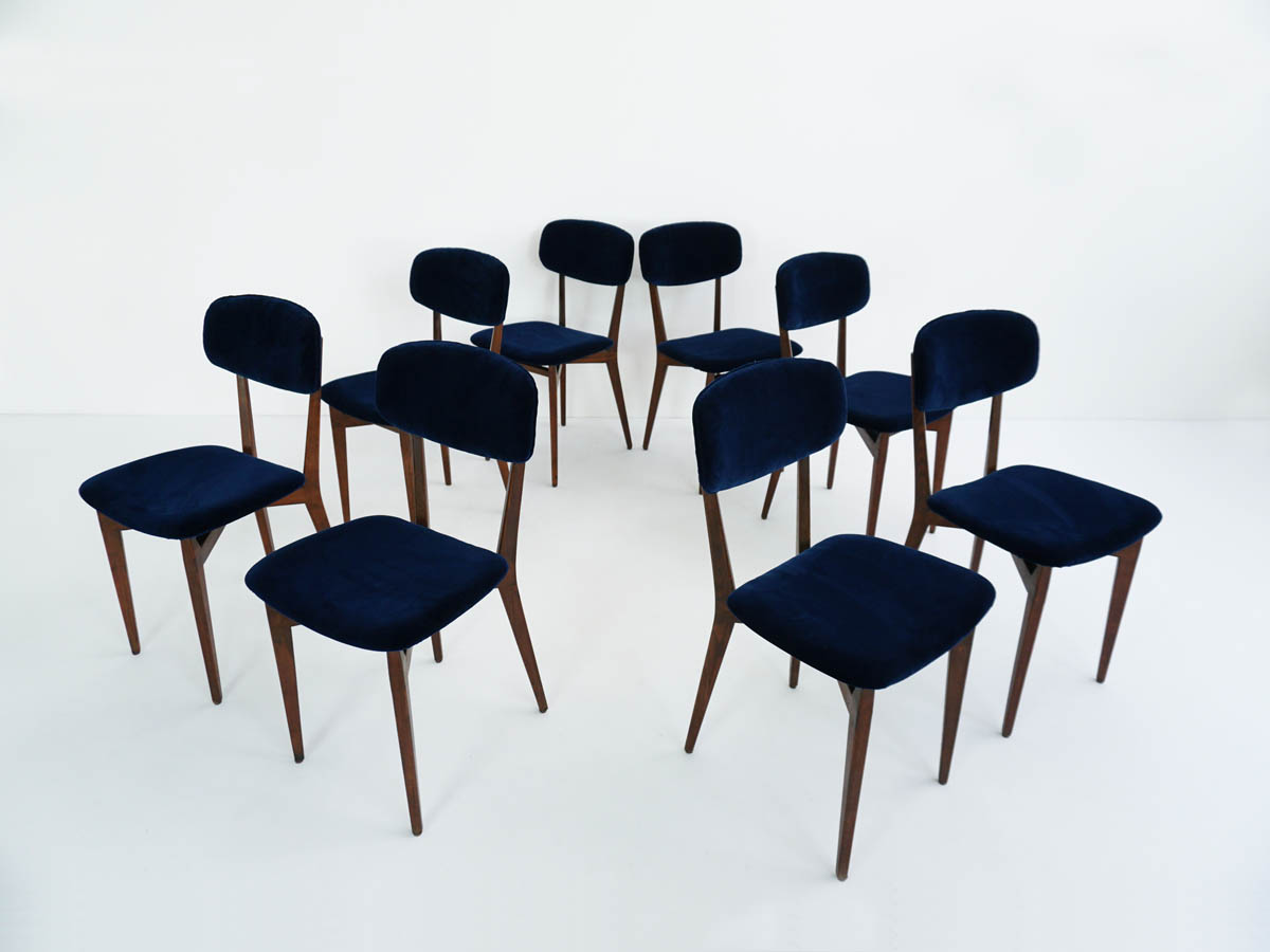 Set of 8 chairs mod. 691