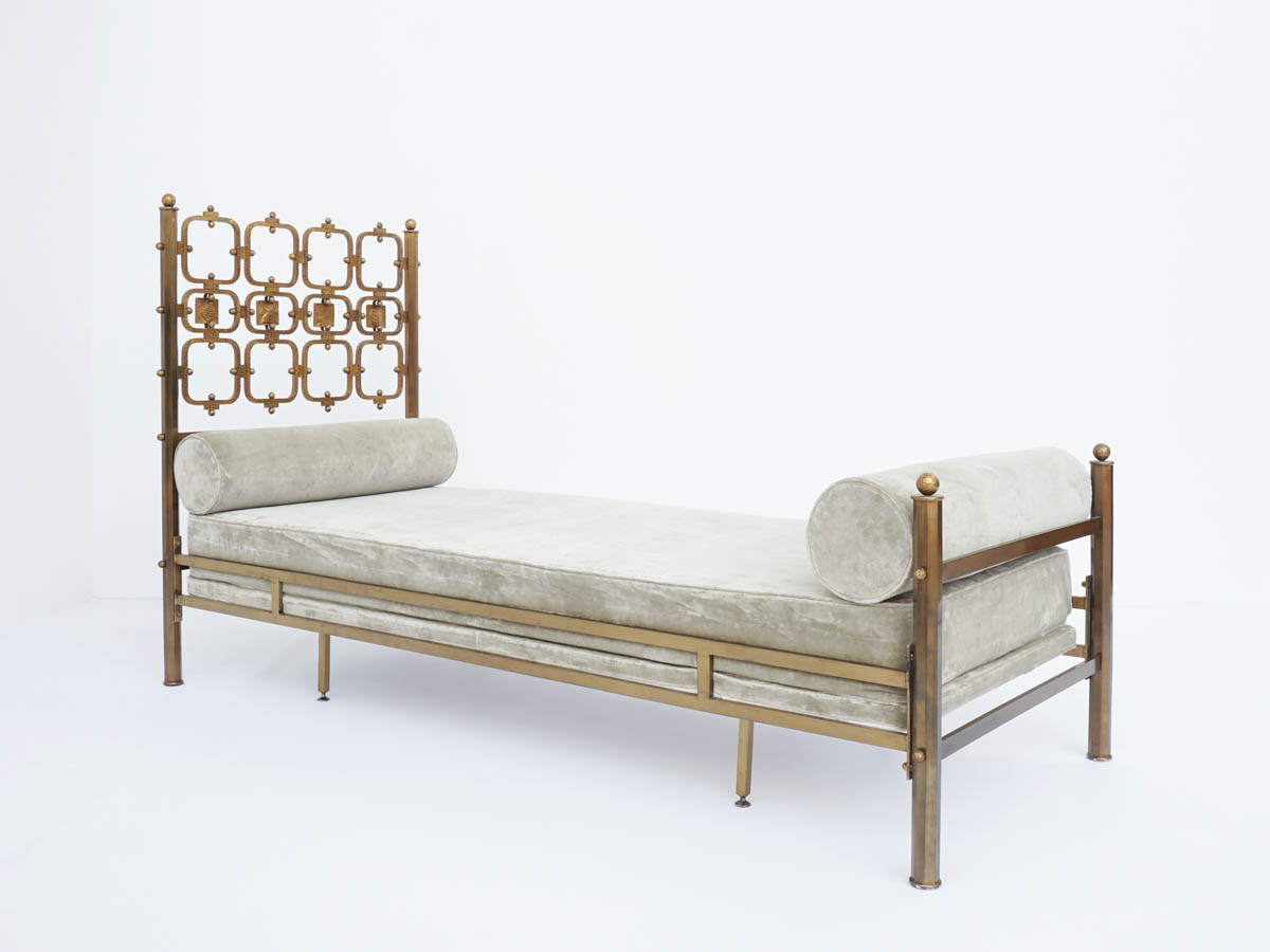 Artist Casting Brass Day Bed