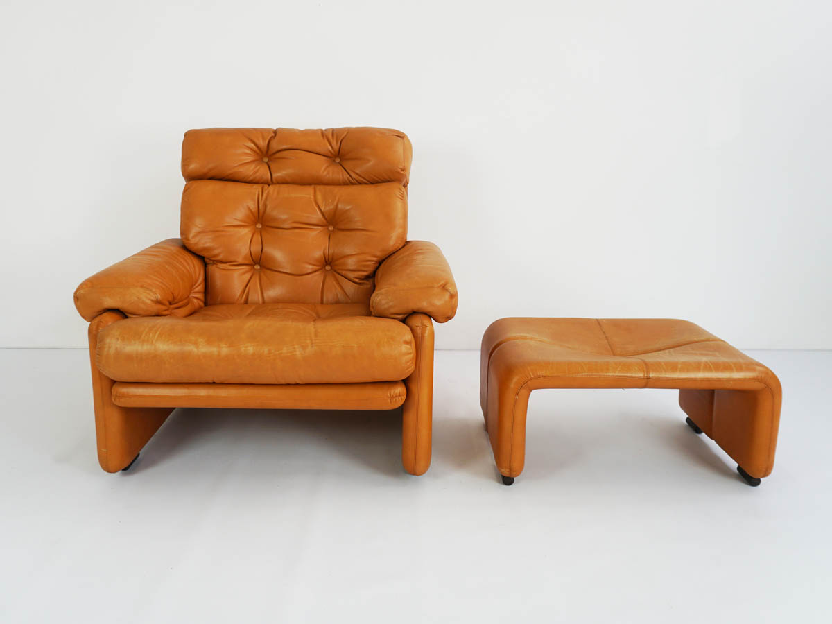 Lounge chair and ottoman mod. Coronado