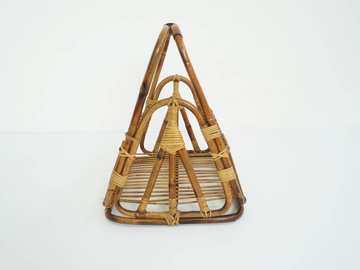 Bamboo Magazine Holder