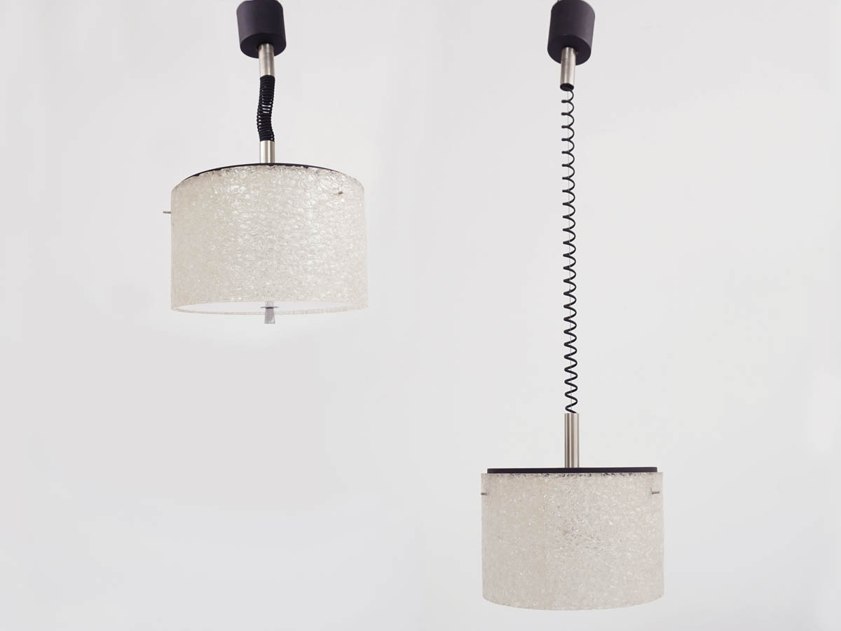 Pair of HT Adjustable Pendant Lights