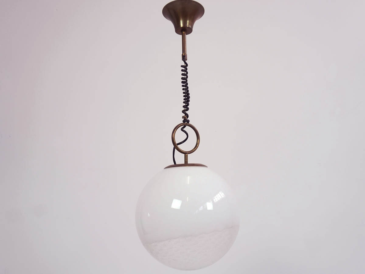 1960 Glass Ball Pendant