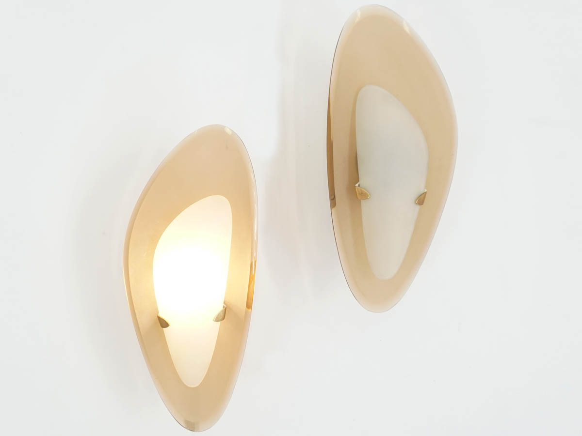 Seltene Hapliken Asymmetrisch gebogenes Turteltaubenglas