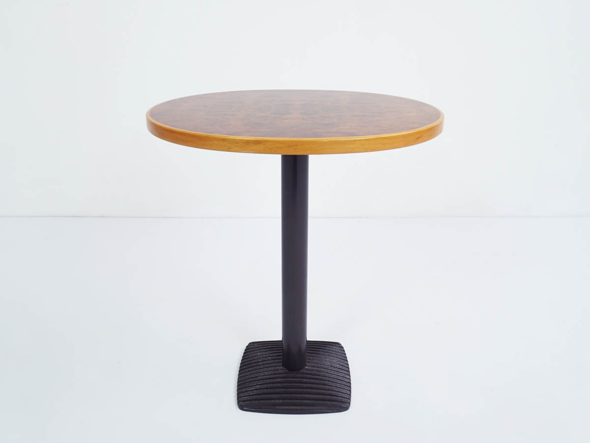 Oval Burl Wood Side Table mod. Artona