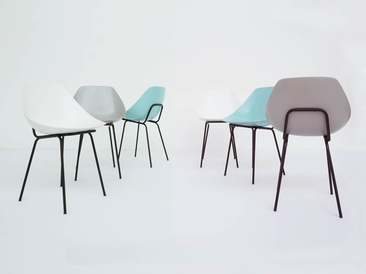 6 Shell Chairs