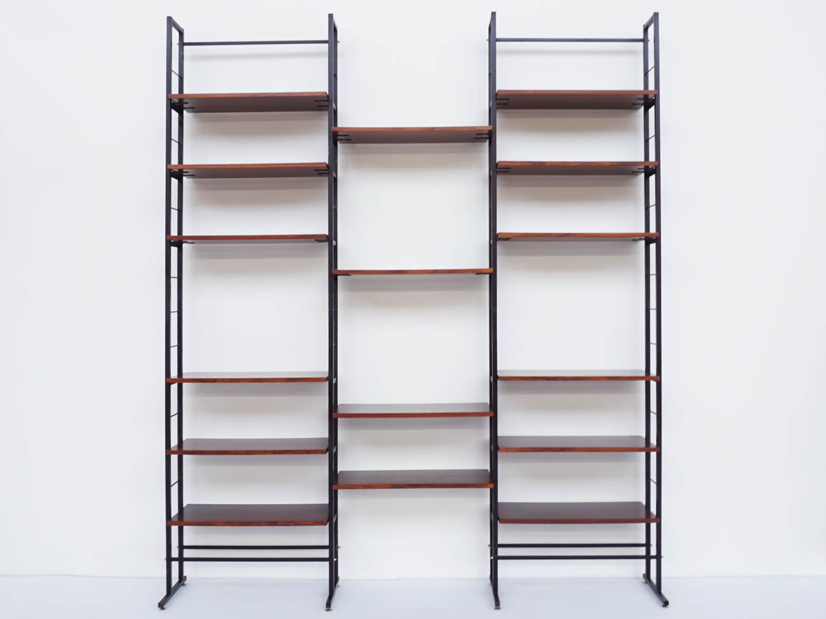 Freestanding Bookcase Divisible in 2 Single Spans