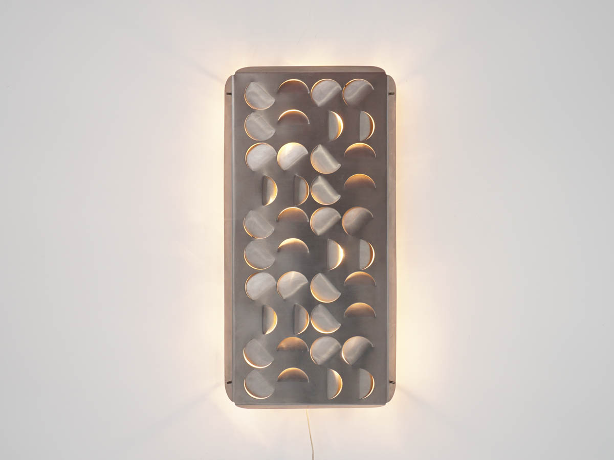 Wall Sculptural Light Object mod. Arabesco