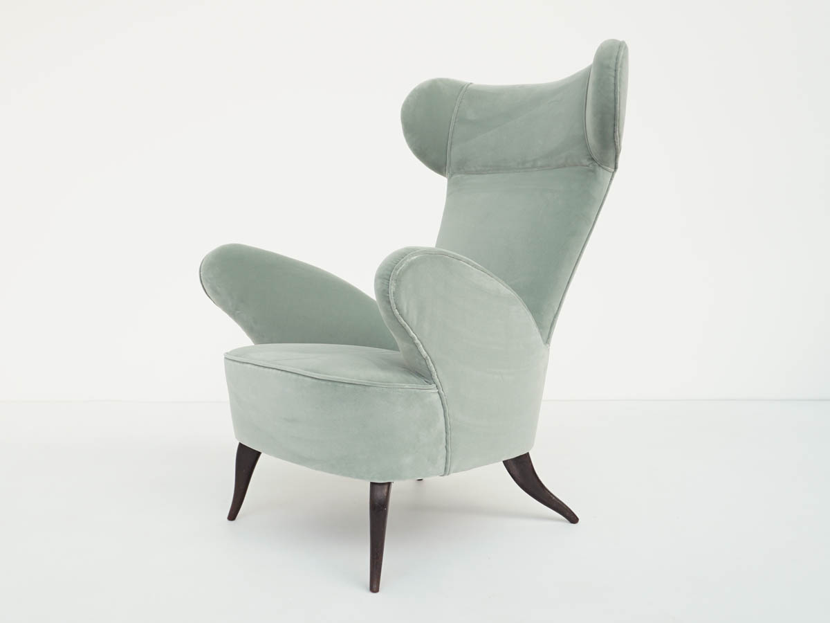 "Turinese School" Armchair from 1950, Italy