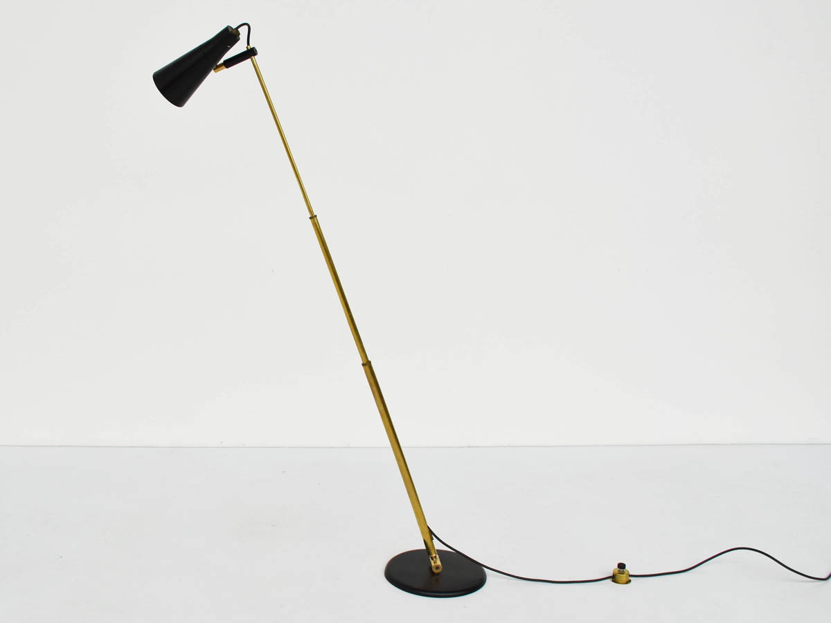 Carabina Articulated Floor Lamp, Italy 1960