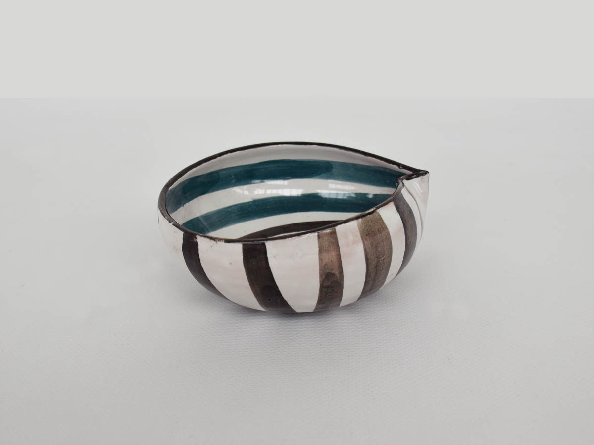 Glazed Ceramic Bowl, French Production