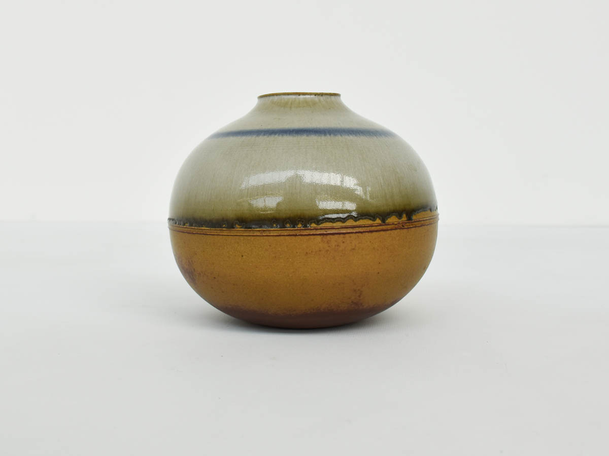 Enameled Ball Vase
