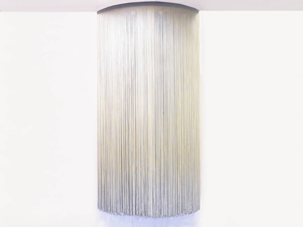 Garbo semispherical wire ceiling lamp