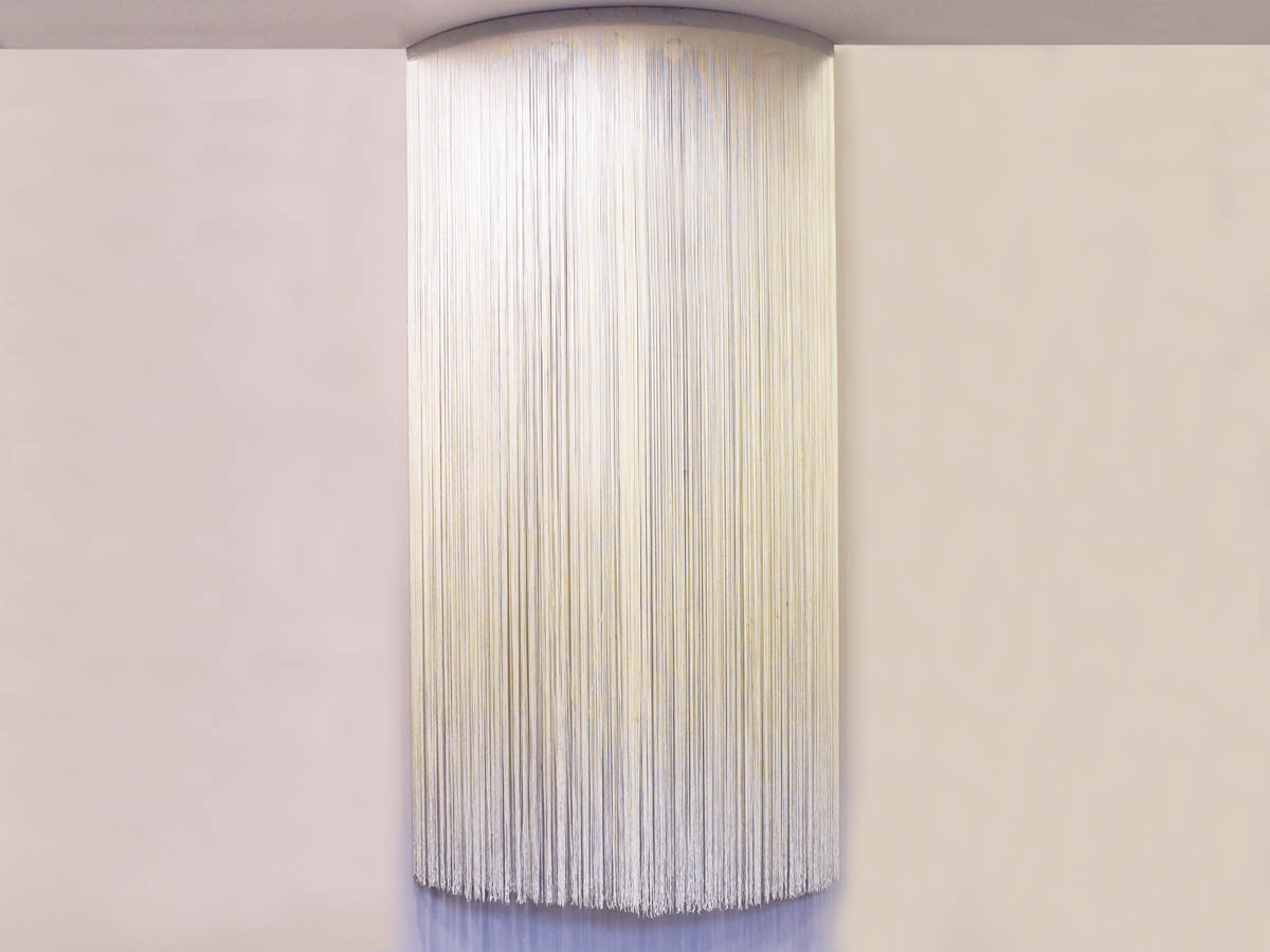 Garbo hemispherical wire ceiling lamp