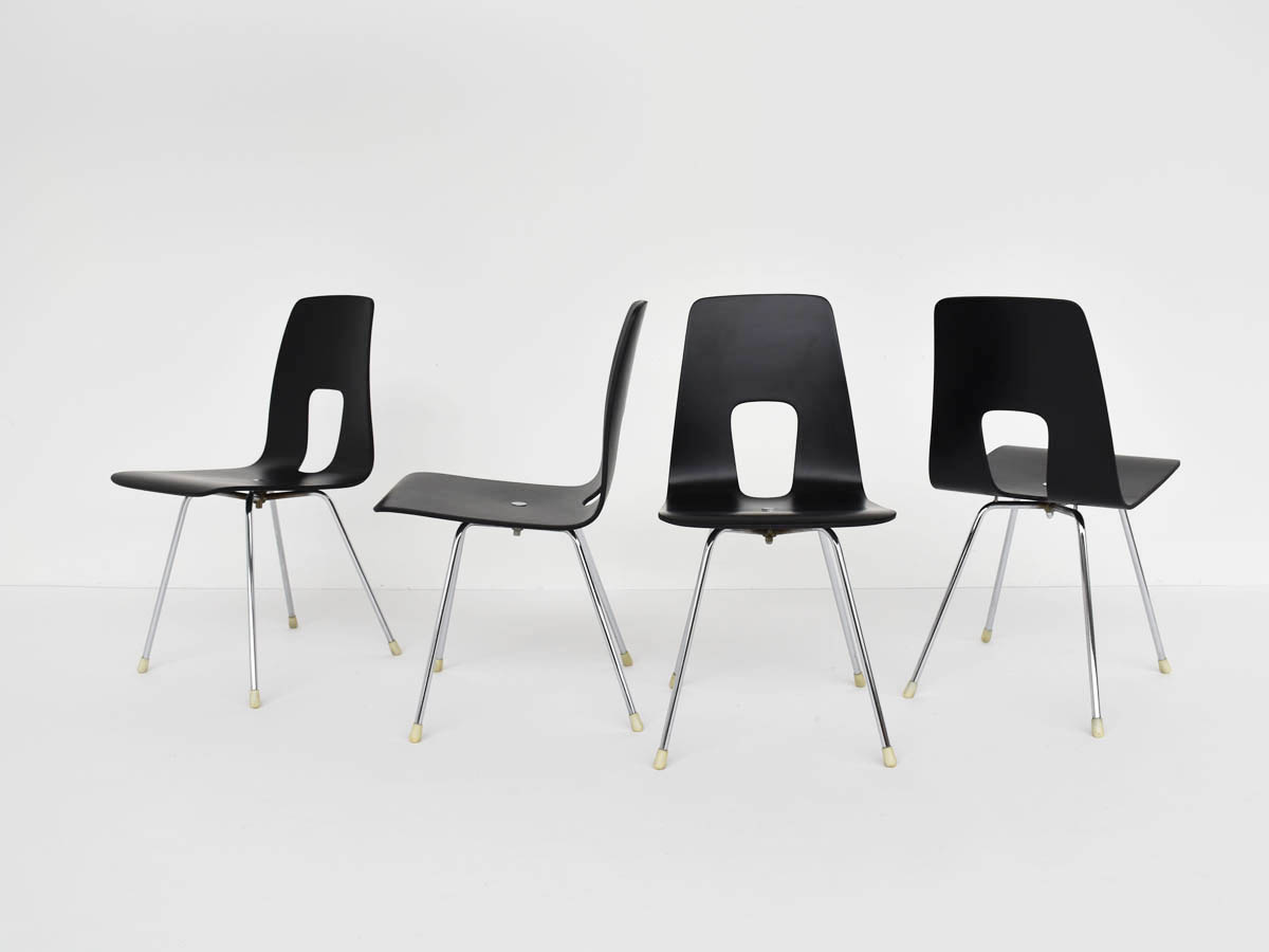 Chaises mod. Einpunkt, lot de 4