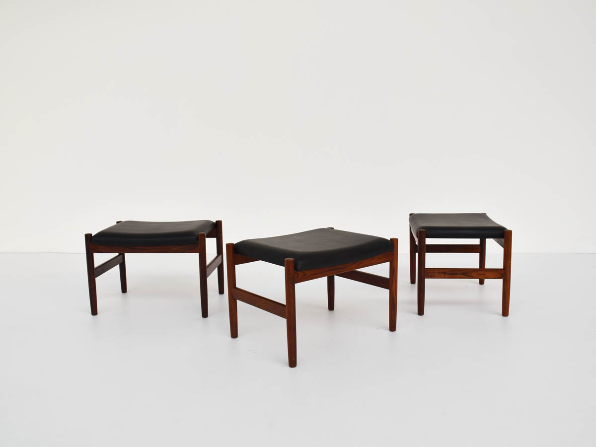 Danish Design Rosewood Stools