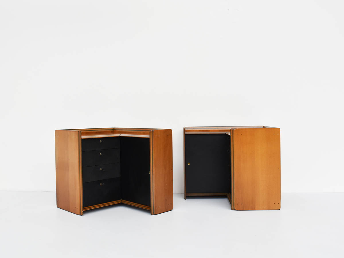 Double Bed and Bedside Tables mod. Artona Africa Series